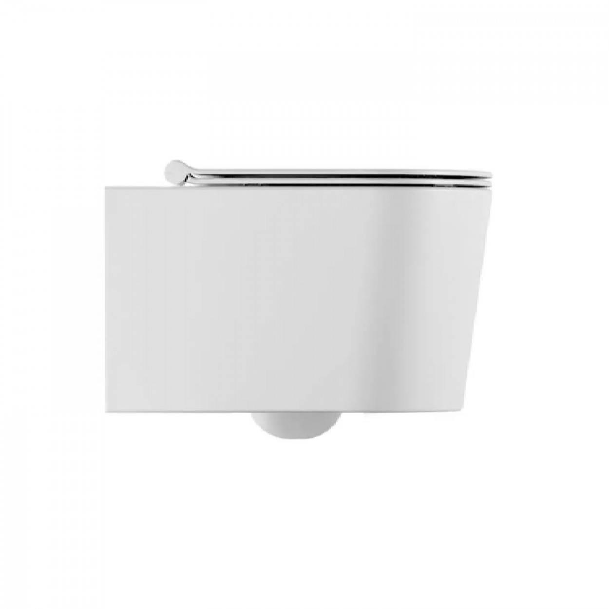 Vaso sospeso rimless Form bianco lucido - Alice Ceramica