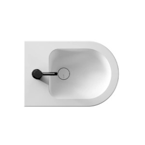 Bidet sospeso monoforo Form bianco lucido - Alice Ceramica 2