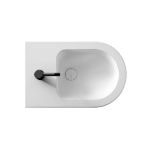 Bidet a terra filo muro Form bianco lucido - Alice Ceramica 2