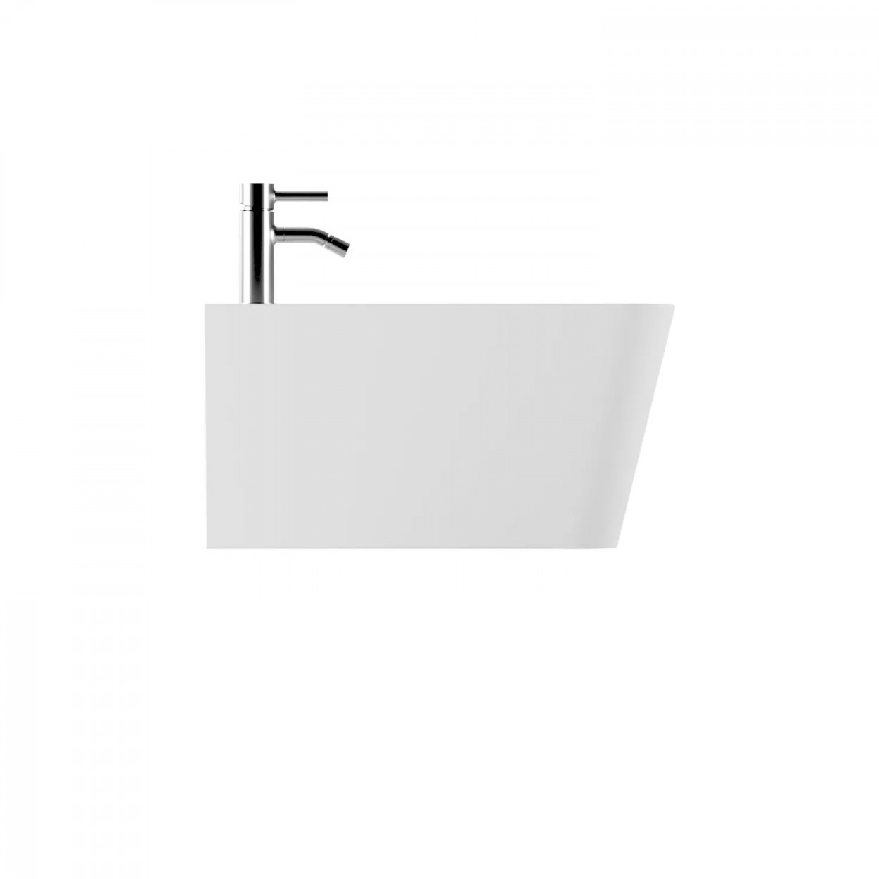 Bidet sospeso Hide Square bianco lucido - Alice Ceramica