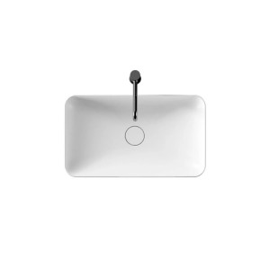 Lavabo da appoggio 60x35xh12 cm Form bianco lucido - Alice Ceramica