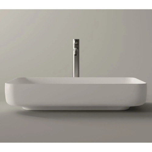 Lavabo da appoggio 60x35xh12 cm Form bianco lucido - Alice Ceramica