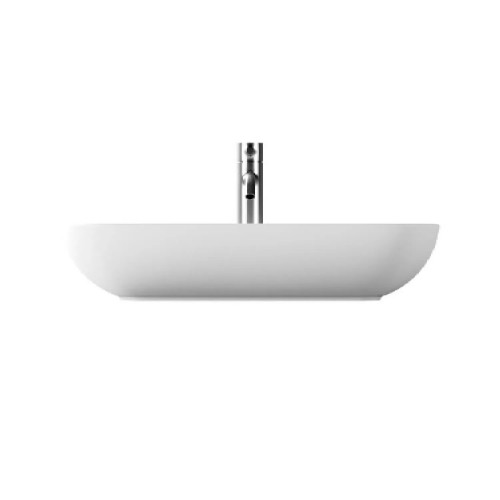 Lavabo da appoggio Form 60x45xh12 cm bianco lucido - Alice Ceramica