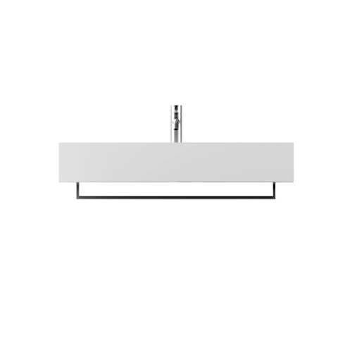 Lavabo sospeso 80x45xh13,5 cm Hide bianco lucido - Alice Ceramica