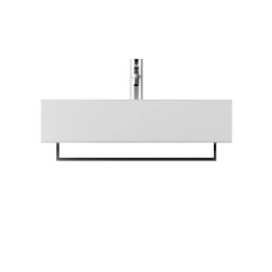 Lavabo sospeso 60x45xh13,5 cm Hide bianco lucido - Alice Ceramica 2