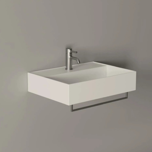 Lavabo sospeso 60x45xh13,5 cm Hide bianco lucido - Alice Ceramica