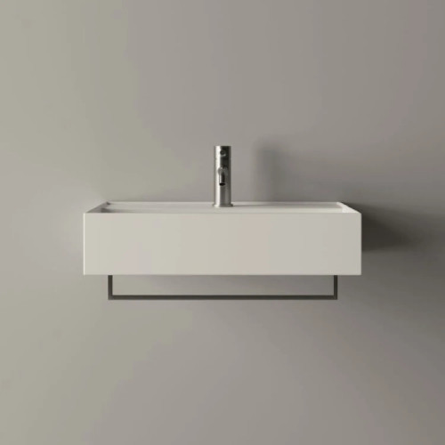 Lavabo sospeso 60x45xh13,5 cm Hide bianco lucido - Alice Ceramica