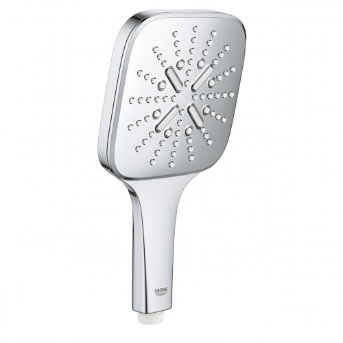 Manopola doccia 3 getti Rainshower Smartactive 130 Cube cromo - Grohe