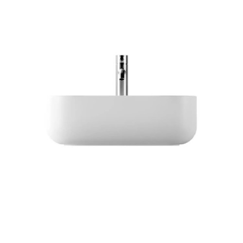 Lavabo da appoggio Unica 50x37xh16,5 cm bianco lucido - Alice Ceramica