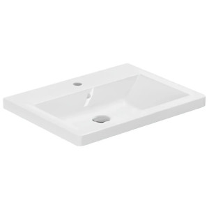 Lavabo sospeso 60x45xh14 cm Thin bianco lucido - Azzurra Ceramica