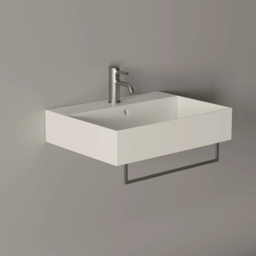 Lavabo da appoggio Spy 61x46xh13,5 cm bianco lucido - Alice Ceramica