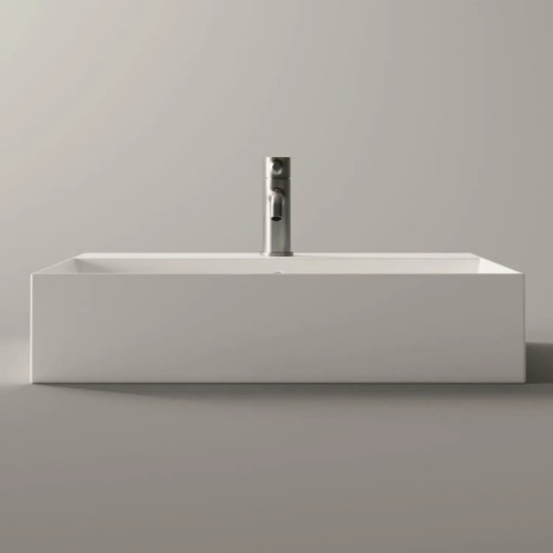 Lavabo da appoggio Spy 61x46xh13,5 cm bianco lucido - Alice Ceramica