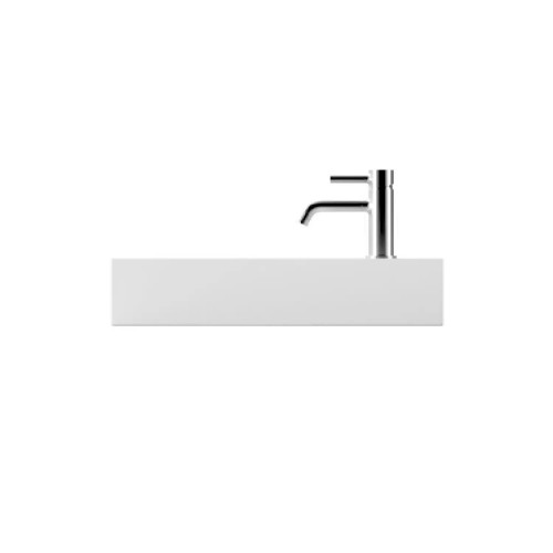 Lavabo da appoggio 55x25xh11 cm Spy bianco lucido - Alice Ceramica