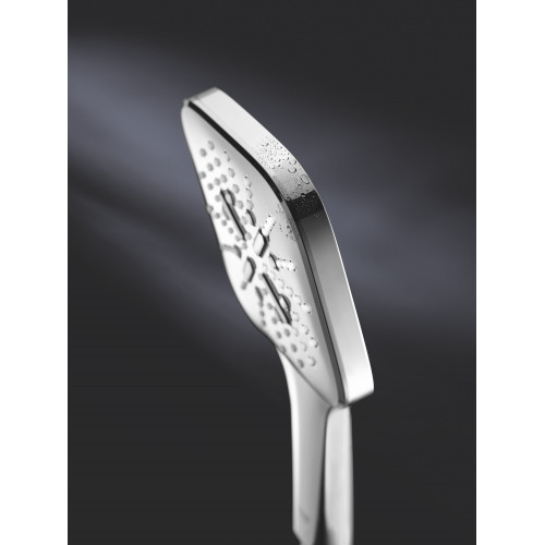 Asta doccia 3 getti Rainshower Smartactive 130 Cube cromo - Grohe | Co