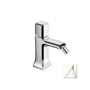 Miscelatore monocomando bidet con scarico Italy cromo con manopola cal