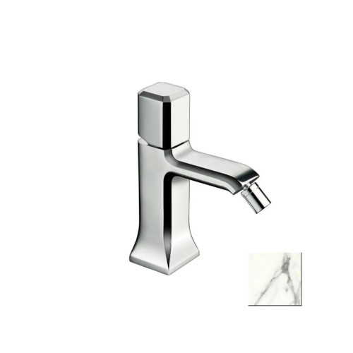 Miscelatore monocomando bidet con scarico Italy cromo con manopola cal