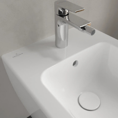 Bidet a terra filomuro Subway 2.0 37,5x56 cm bianco lucido - Villeroy