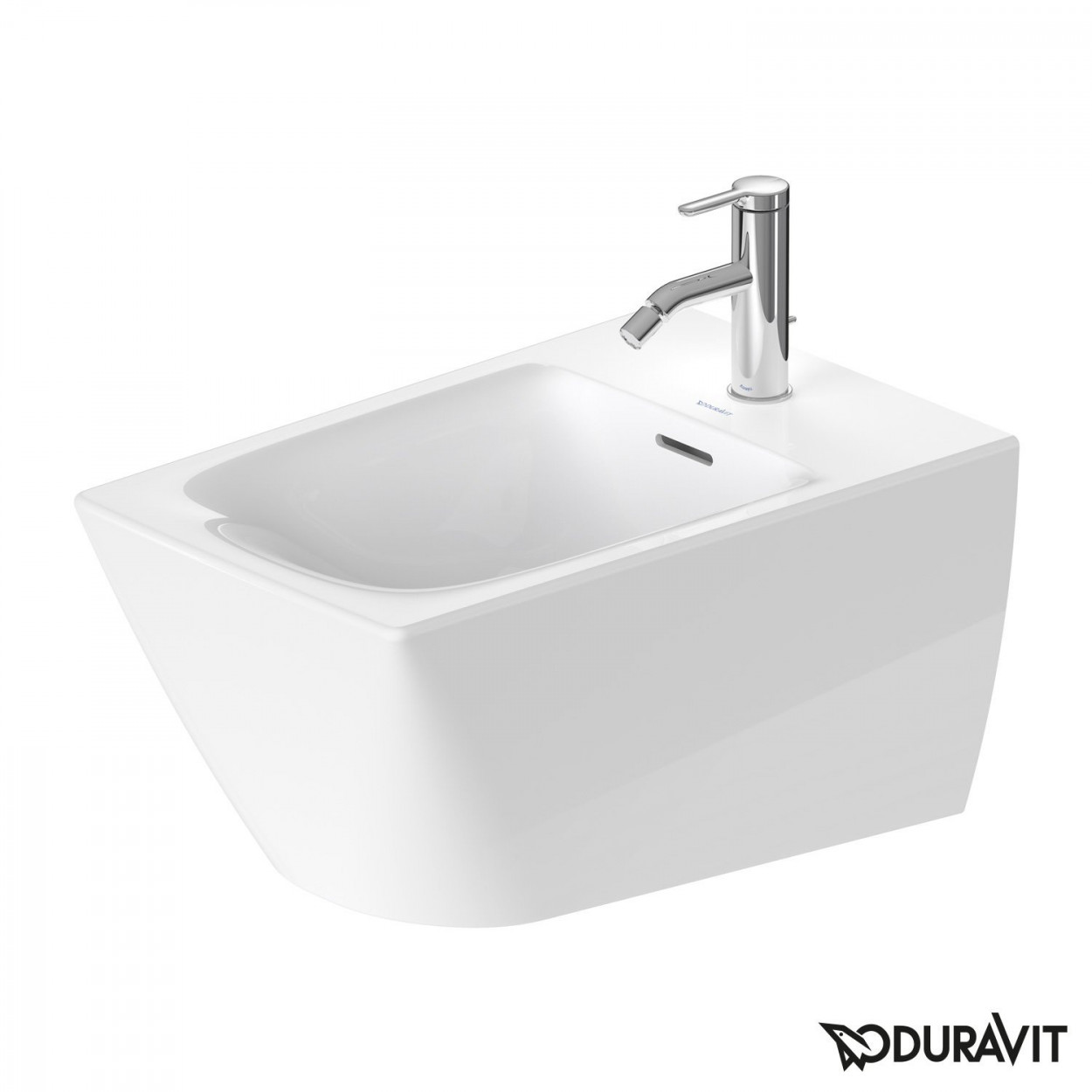 Bidet Sospeso Monoforo Viu Bianco Lucido | Duravit