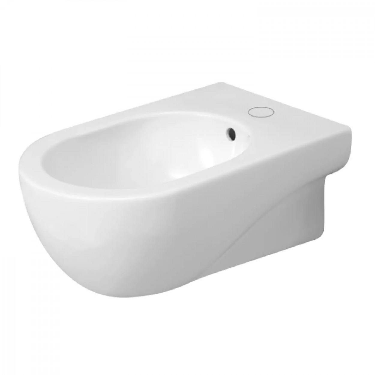 Bidet Sospeso Nuvola Bianco Lucido 55x35 cm | Azzurra