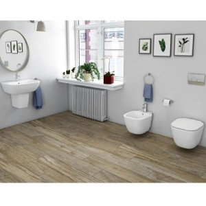 Vaso WC Sospeso One Bianco Lucido | Rak Ceramics 2