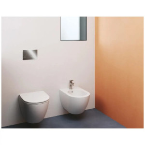 Bidet Sospeso Comoda Bianco Lucido 51,5x36 cm | Azzurra Ceramica 2