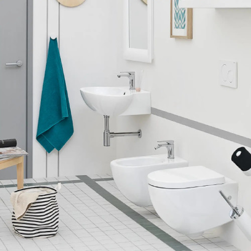 Bidet Sospeso File 2.0 Bianco Lucido 53x37 cm | Art Ceram