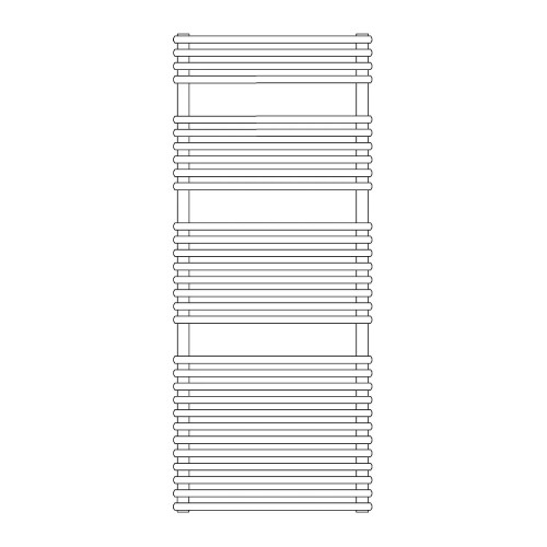 Scaldasalviette Flauto verticale 1218x456 mm bianco - Irsap