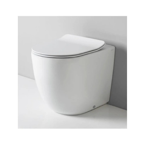 Coprivaso File 2.0 Chiusura Rallentata Bianco Lucido | Art Ceram