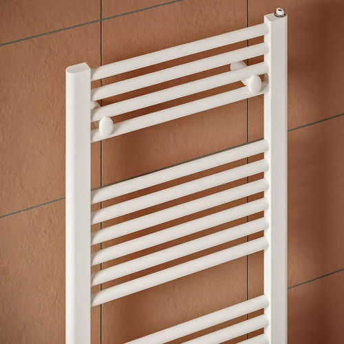 Scaldasalviette verticale Ares 818x380 mm bianco - Irsap