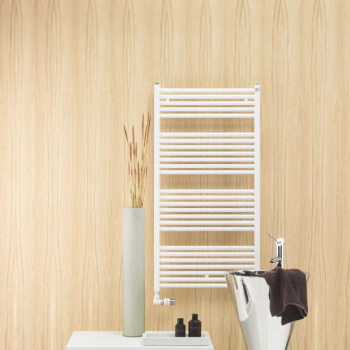 Scaldasalviette verticale Zeno 1184x500 mm bianco - Zehnder
