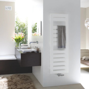 Scaldasalviette verticale Metropolitan 1750x600 mm bianco - Zehnder 2