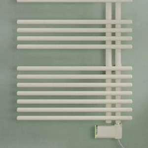 Scaldasalviette verticale elettrico Funky_S h928x500 mm bianco - Irsap 2