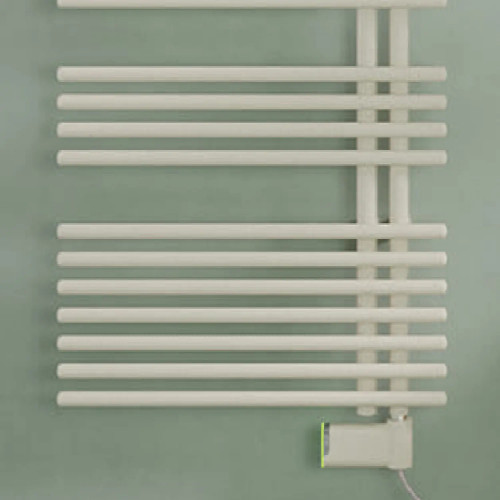 Scaldasalviette verticale elettrico Funky_S h928x500 mm bianco - Irsap