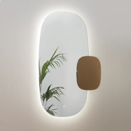 Specchio Sottosopra Fumè 105 cm con illuminazione LED - Artelinea | Me