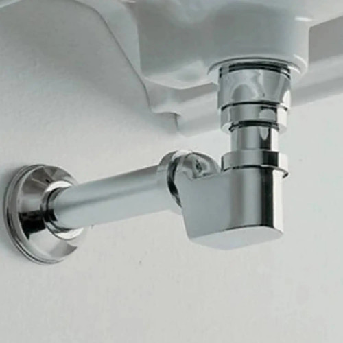Sifone bidet ribassato App cromo - Flaminia