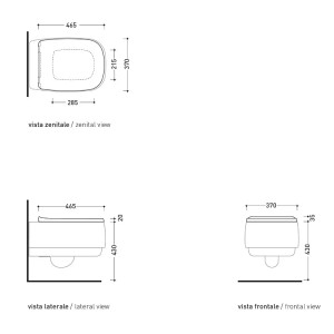 Coprivaso Flag bianco lucido a discesa rallentata - Flaminia 2