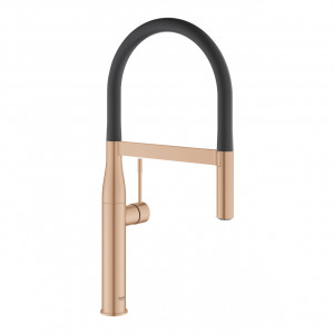 Miscelatore monocomando per lavello Essence oro rosa spazzolato - Groh