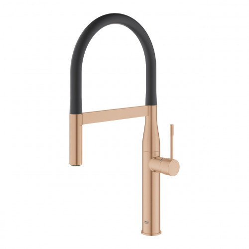 Miscelatore monocomando per lavello Essence oro rosa spazzolato - Groh