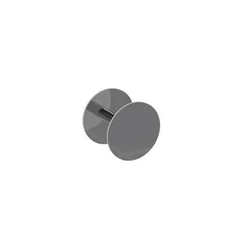 Portasalviette Hoop grande 10 cm in cromo - Flaminia