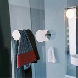 Portasalviette Hoop piccolo 5 cm in cromo - Flaminia 2