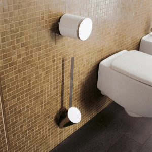 Porta rotolo Hoop in cromo - Flaminia 2