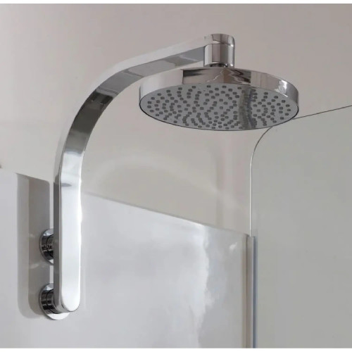 Soffione doccia a parete One in cromo - Flaminia