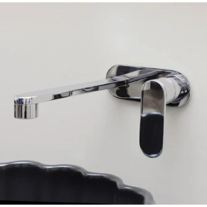 Miscelatore monocomando incasso One con placca cromo - Flaminia 2