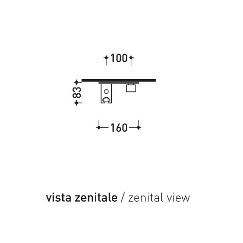 Miscelatore doccia monocomando Nokè con deviatore cromo - Flaminia