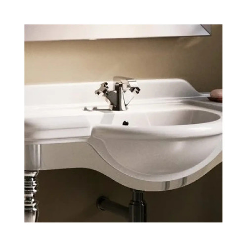 Miscelatore doppio comando per lavabo Evergreen cromo - Flaminia