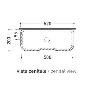 Coperchio in ceramica per cassetta di scarico alta Efi bianco lucido – 2
