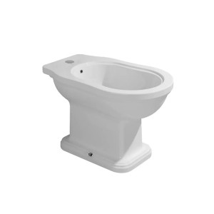 Bidet a terra monoforo Efi con troppopieno bianco lucido – Flaminia