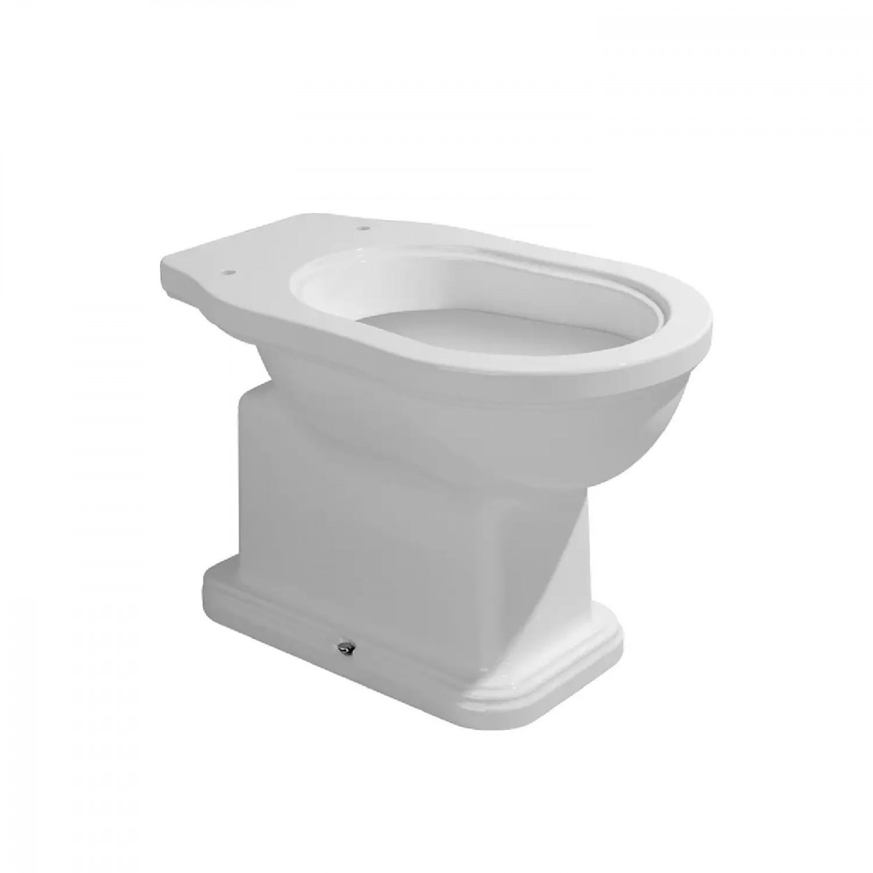 Vaso WC a terra filomuro Efi con scarico pavimento bianco lucido – Fla