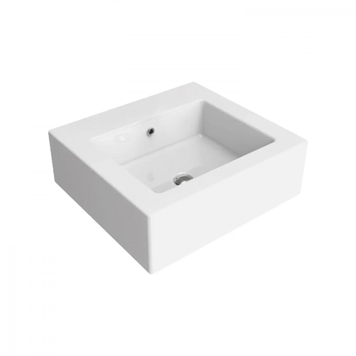 Lavabo da appoggio o sospeso Acquagrande 60 cm - Flaminia