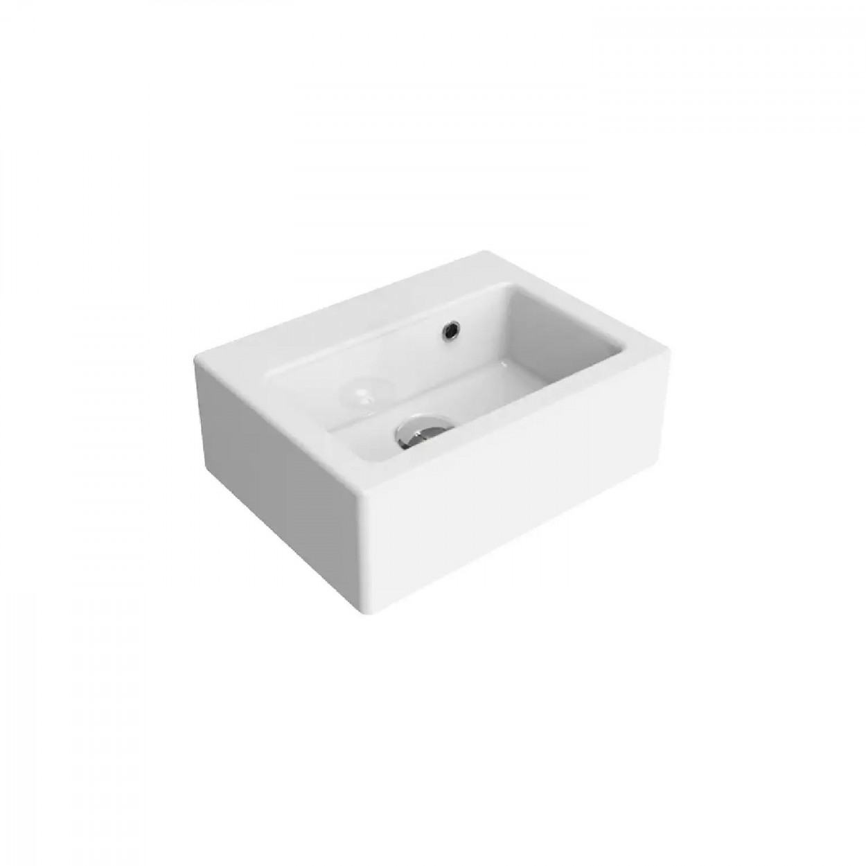 Lavabo da appoggio o sospeso Acquababy 38,5 cm - Flaminia